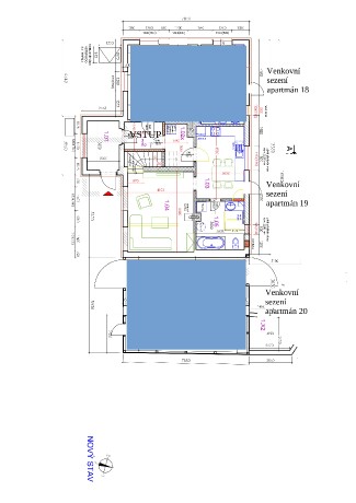 AP19 Rozpis přízemí - dokumentace