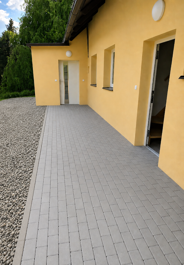 Apartmány přední část
